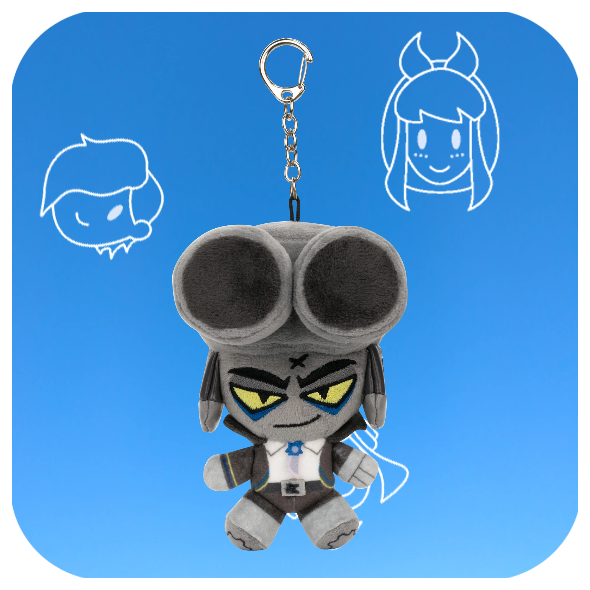 Mr WPNZ Plush Keychain – SMG4 Store