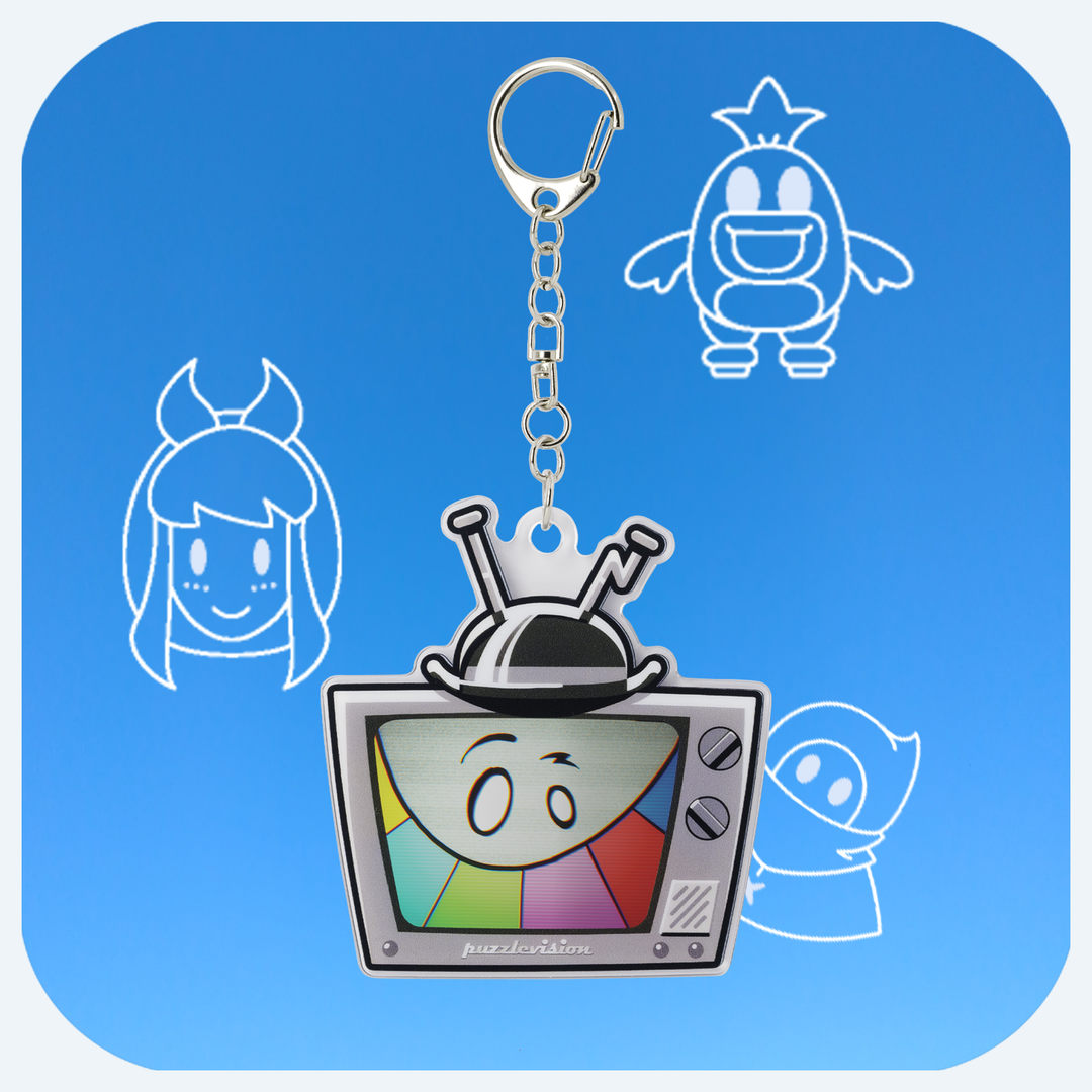 Mr Pg Keychains Mr. Puzzles Keychain β SMG4 Store