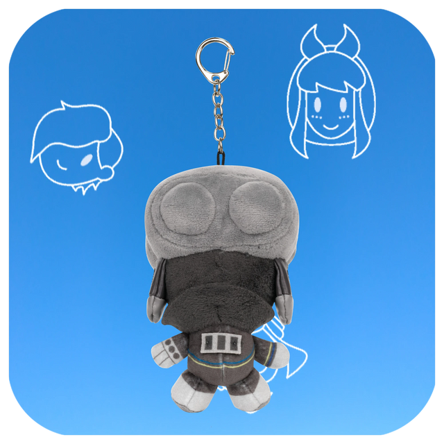 Mr WPNZ Plush Keychain