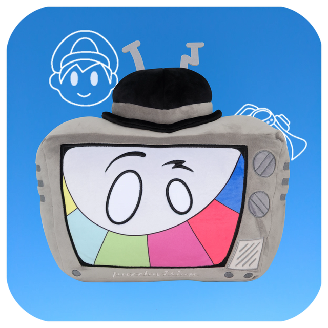 Mr Puzzles Pillow Plush