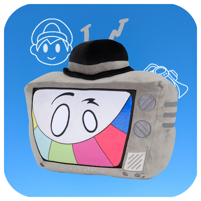 Mr Puzzles Pillow Plush