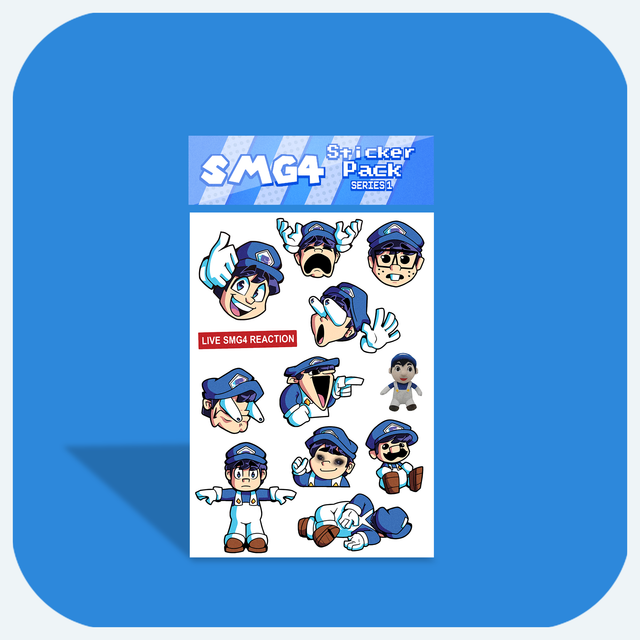 SMG4 & SMG3 Meme Sticker Pack