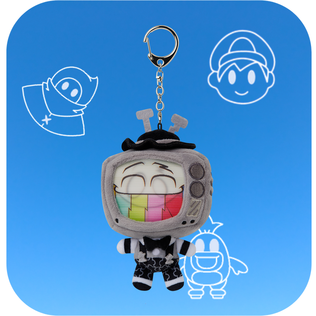 MR Puzzles Plush Keychain