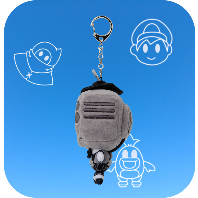MR Puzzles Plush Keychain