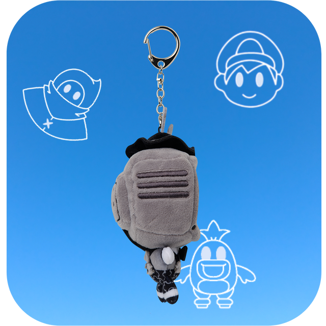 MR Puzzles Plush Keychain