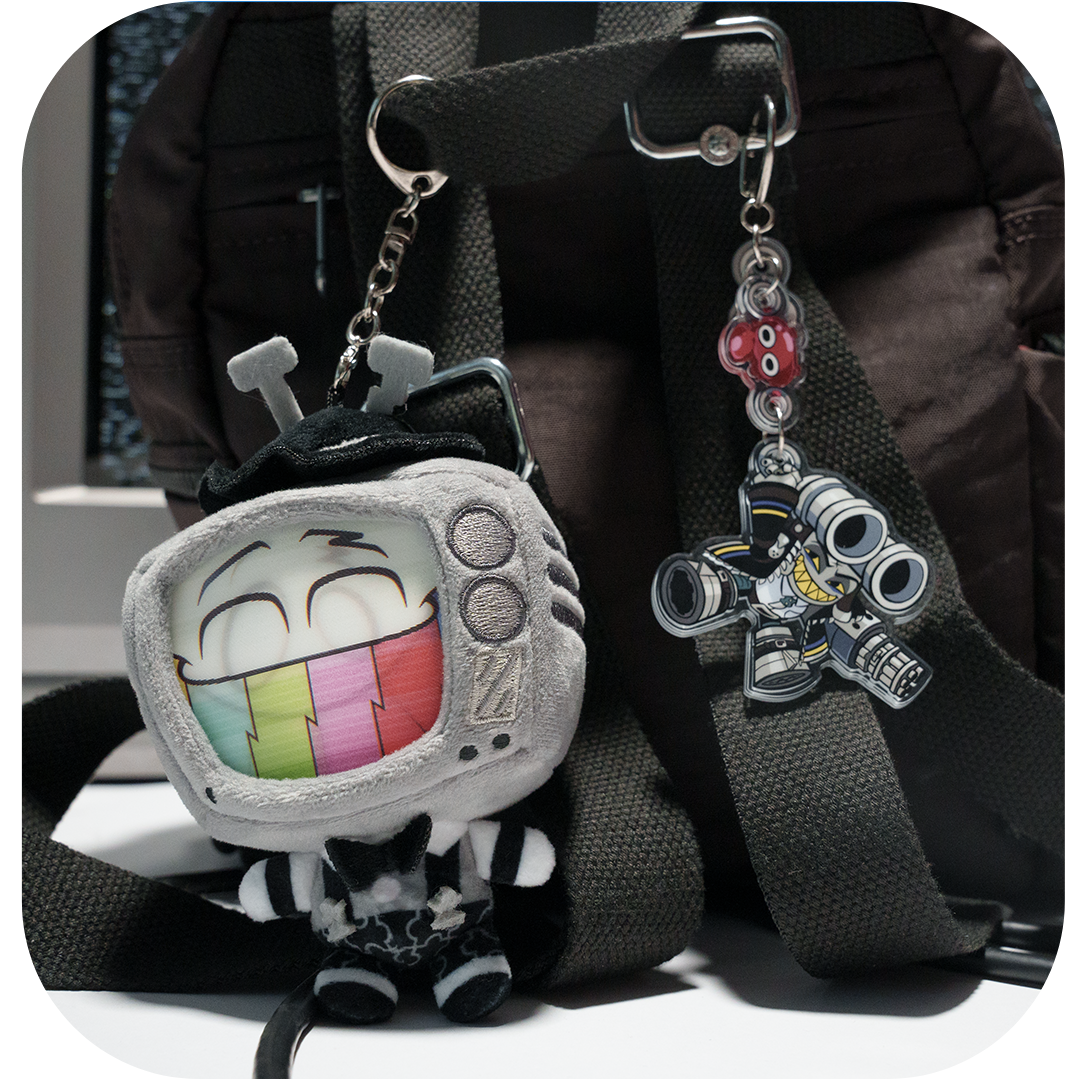 Mr Pg Keychains MR Puzzles Plush Keychain β SMG4 Store