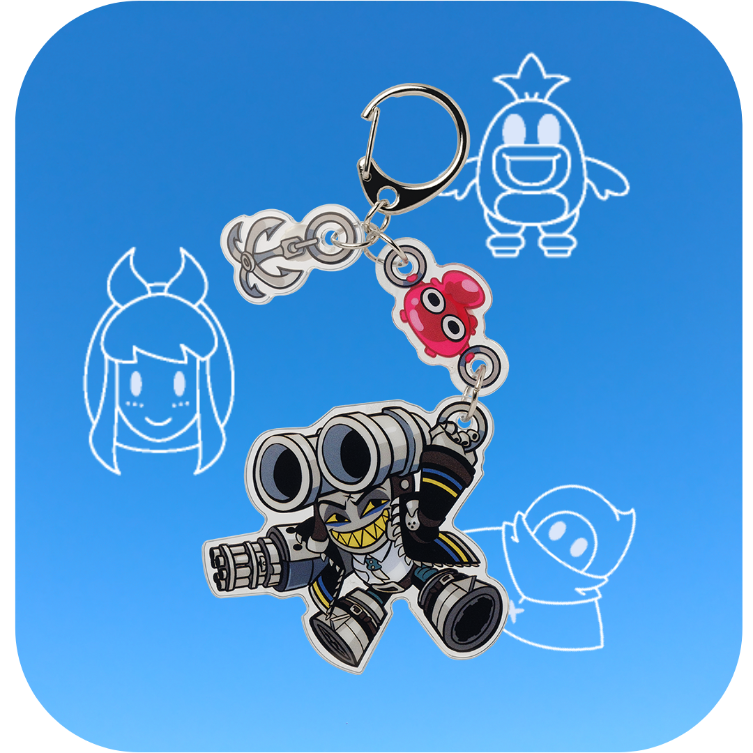 Mr Pg Keychains MR WPNZ & Toomp Keychain β SMG4 Store